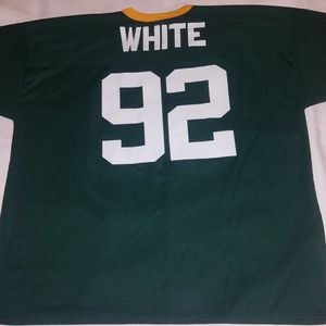 Vtg 90s Logo 7 Reggie White Packers Jersey